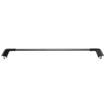 Roof Rack Crossbars 120 cm, Grooved Rails, Locking, Pair