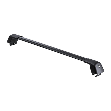 Roof Rack Crossbars, 2-Pack 122.9 cm for Grooved Rails