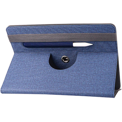 Otočné flip pouzdro Universal pro tablety 9-11", modrá