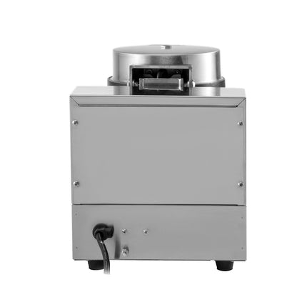 Rotating Round Waffle Maker, Nonstick, Time Temp Control