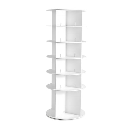 Rotating Shoe Rack Tower, 6-Tier 360, Holds 24 Pairs