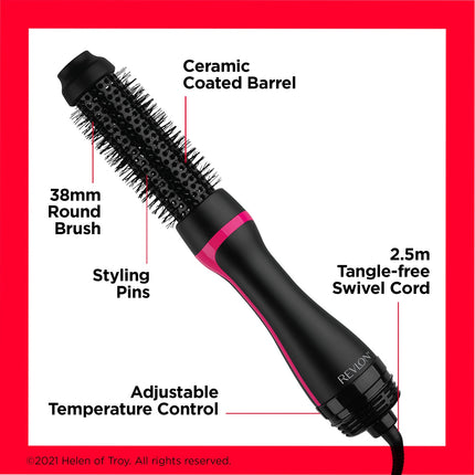 Kulatý horkovzdušný kartáč a styler Booster RVDR5292