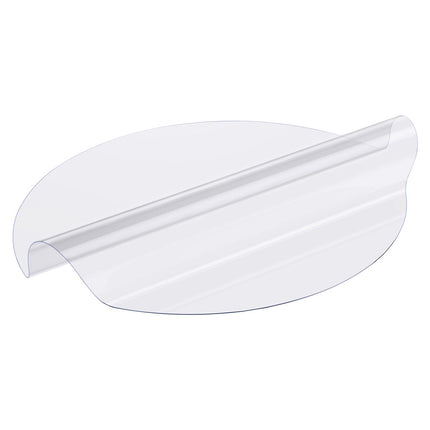 Round Clear PVC Table Protector 48x48 in, 2mm Thick