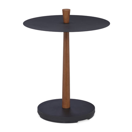 Runder Couchtisch im Industrial Design