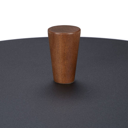 Runder Couchtisch im Industrial Design