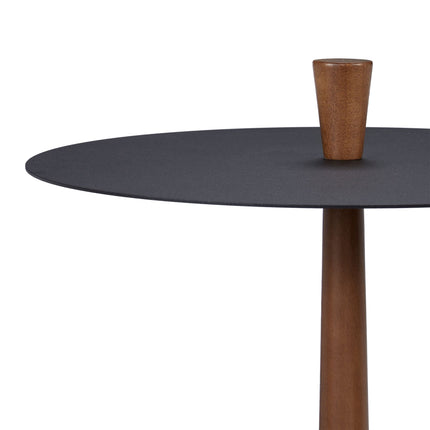 Runder Couchtisch im Industrial Design