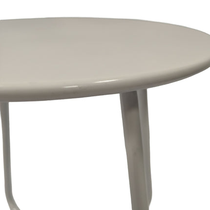 Round Metal Table – Indoor/Outdoor, Weatherproof