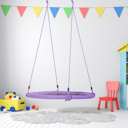 Kulatá hnízdová houpačka 110 cm