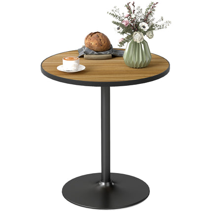 Kulatý jídelní stůl, dub, pro 2-4 osoby, kompaktní design