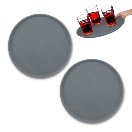 Kulatý servírovací tác 2 ks 45 cm