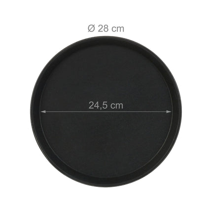 Kulatý servírovací tác sada 5 ks 28 cm