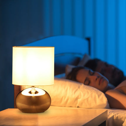 Kulatá stolní lampa s dotykovou funkcí