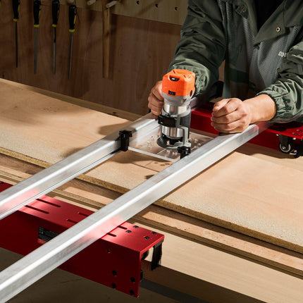 Router Sled, 60 in Adjustable Aluminum Slab Flattening Jig