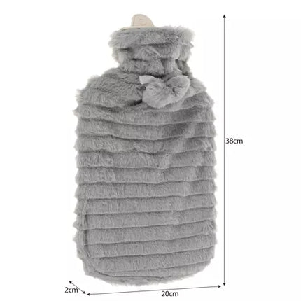 Rubber hot water bottle in a cover 2000ml Ruhhy 19806