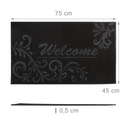 Gumová rohožka "Welcome"