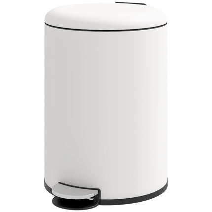 Metal pedal waste container with inner basket, 20L, 36x30x44.5 cm