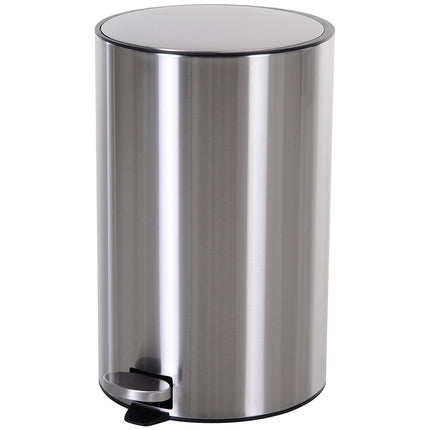 Nerezový pedálový koš 12L, soft close, vnitřní vložka