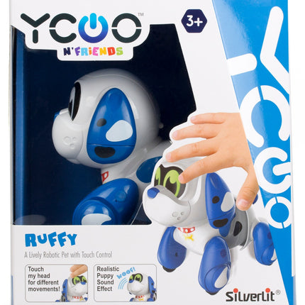 Ruffy Robot Toy with Interactive Features and Remote Control