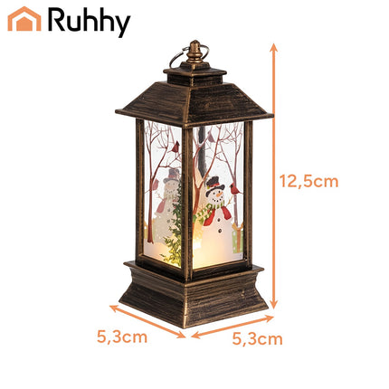 Ruhhy 26754 měděná LED vánoční lucerna