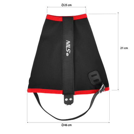Kempingová židle Running Stuptus černá a červená