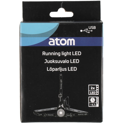 Běžecká lampa na hruď LED