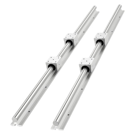SBR25 Linear Rail Kit, 2 x 1200 mm Rails, 4 Blocks