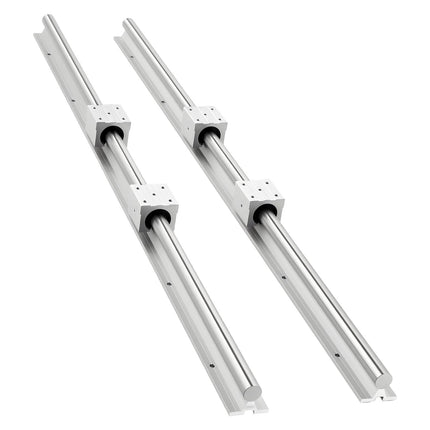 SBR25 Linear Rail Kit, 2 x 1200 mm Rails, 4 Blocks