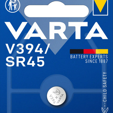 SR45 / V394 knoflíková baterie stříbrná 1.55V 1 ks