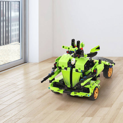 STEM RC Building Kit 2-in-1 Car Robot, 461 Pieces