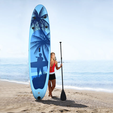 SUP nafukovací paddleboard modrý-S