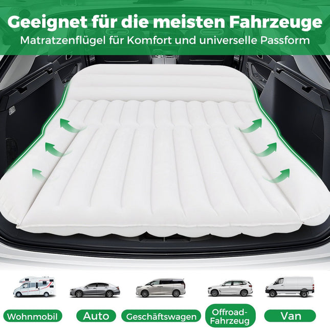 SUV nafukovací matrace 190x130 cm, nafukovací postel s pumpou