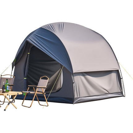 SUV Camping Tent 8x8 Ft, 5-8 Person, PU2000 Rainfly