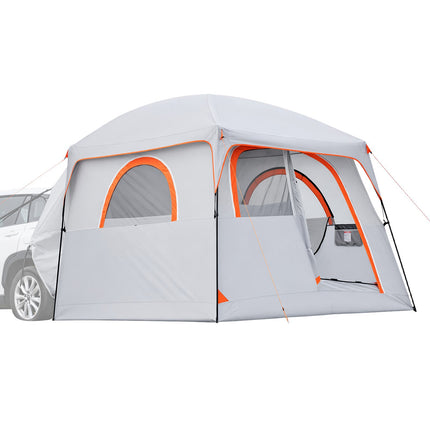 SUV Tailgate Tent For 6, PU2000 Waterproof, Dual-Use