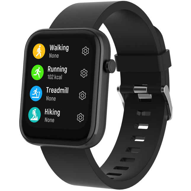 SW-182B Bluetooth-Smartwatch mit Herzfrequenzsensor, Blutdruck- und Blutsauerstoffmonitor