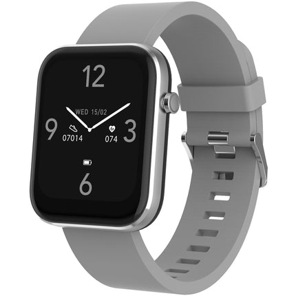 SW-182GR Bluetooth chytré hodinky se senzorem srdečního tepu, krevního tlaku a okysličení krve