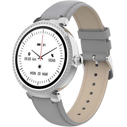 SWC-342GR Bluetooth chytré hodinky se senzorem srdečního tepu a okysličení krve