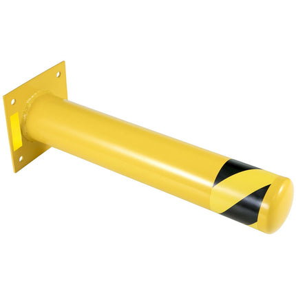 Safety Bollard, Steel 48 in x 5.5 in, 4 Anchor Bolts