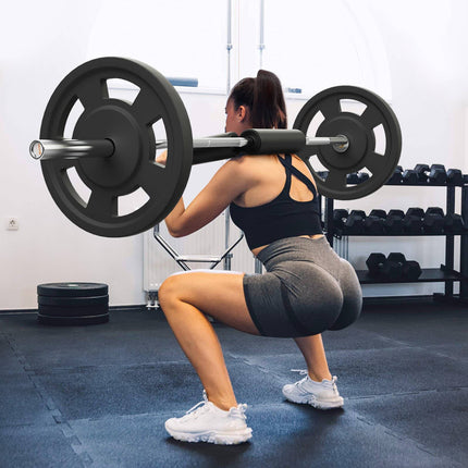 Safety Squat Bar, 700 lb Capacity, 28mm, Shoulder Pads