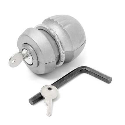 Safety lock with 2 keys
