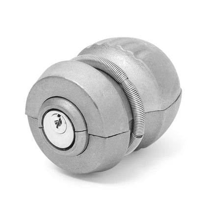 Safety lock with 2 keys