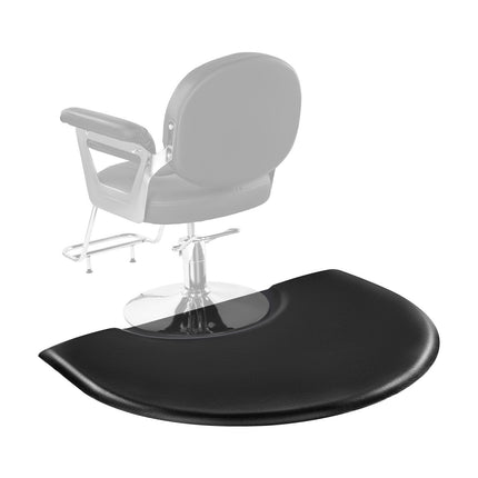 Salon Chair Mat, Semi-Circle 48 x 36.6 in, 25mm