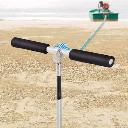 Sand Anchor, 18-Inch 316 Stainless Steel, Removable Handle