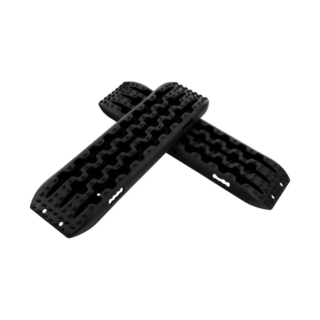 Vyprošťovací desky off-road 2 ks, trakční pomůcka pro písek/bláto/sníh 107 x 31 x 7 cm černá