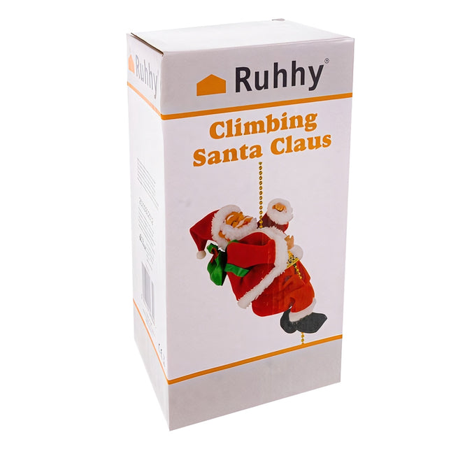 Santa na laně – vánoční dekorace Ruhhy 22502