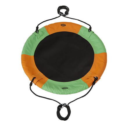 Saucer Swing, Orange-Green, Outdoor Play, Durable