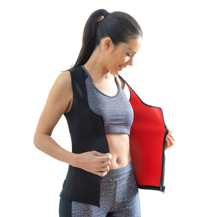 Sauna Sport Vest for Woman Veheat InnovaGoods - L