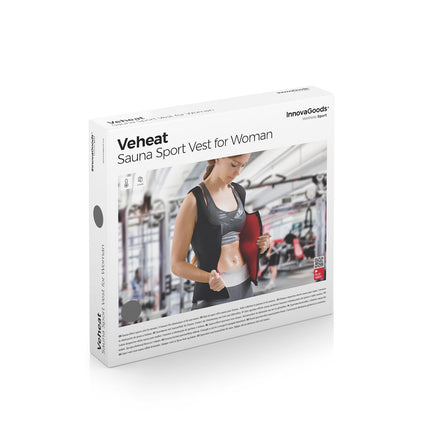Sauna Sport Vest for Woman Veheat InnovaGoods - L