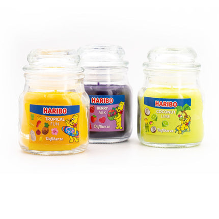 Scented Candle Gift Set – 3 Glass Jar Candles