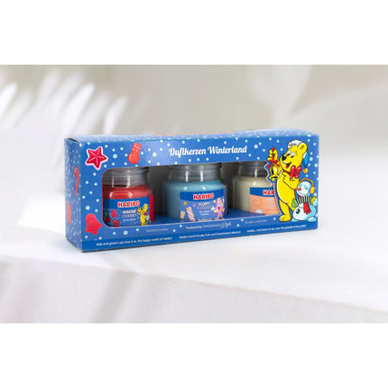 Scented Candle Gift Set – 3 Glass Jar Candles