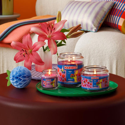 Scented Candle Jar, 300g – Fruity & Sweet Aromas